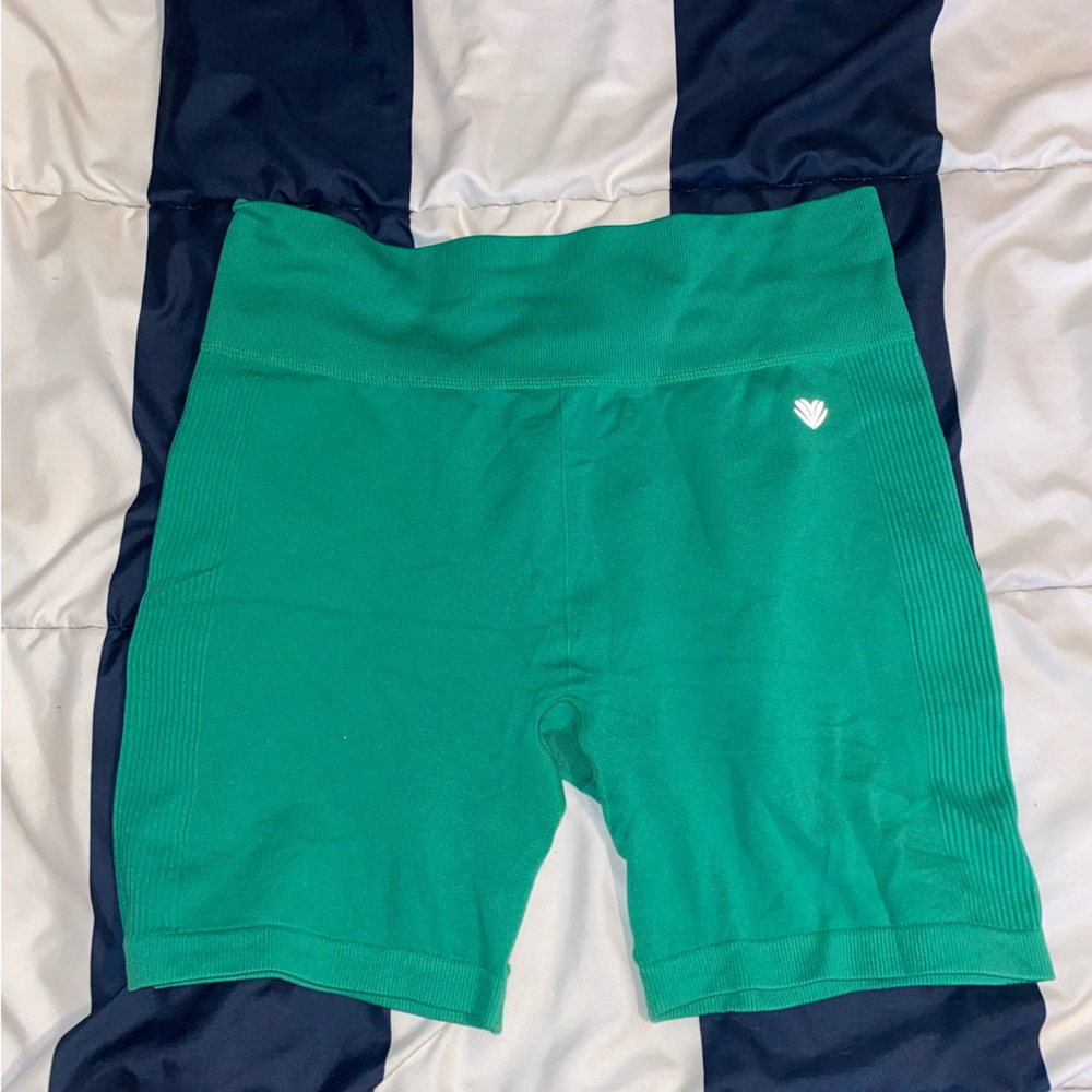 Bright Green Biker Shorts